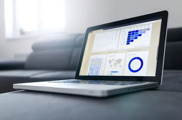 Dashboard showing AI visibility analytics and performance metrics